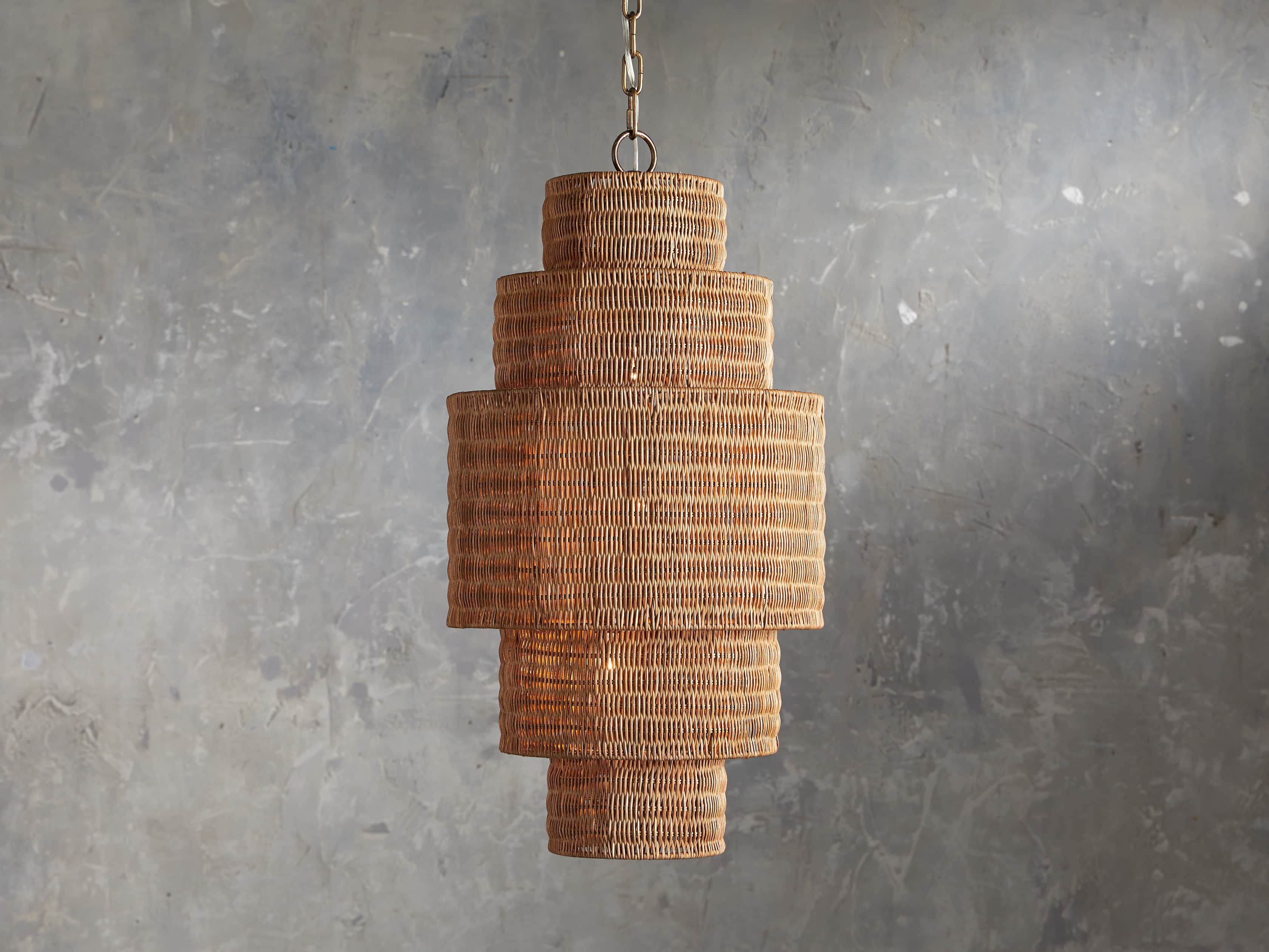 Paloma Narrow Chandelier | Arhaus