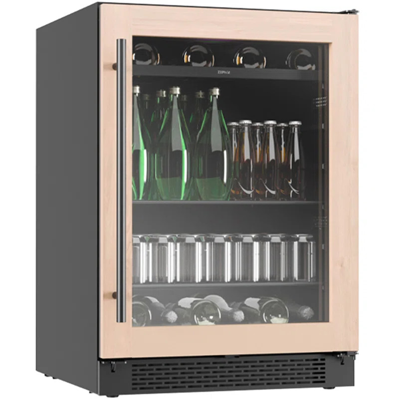 Presrv 24" 112 Cans (12 oz.) Convertible Single Zone Panel-Ready Beverage Refrigerator | Wayfair Professional
