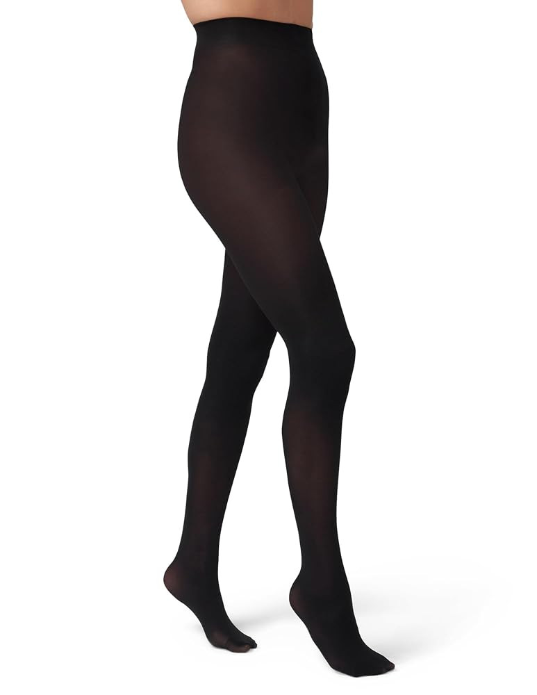 HUE womens Opaque Sheer to Waist Opaque Tight | Amazon (US)