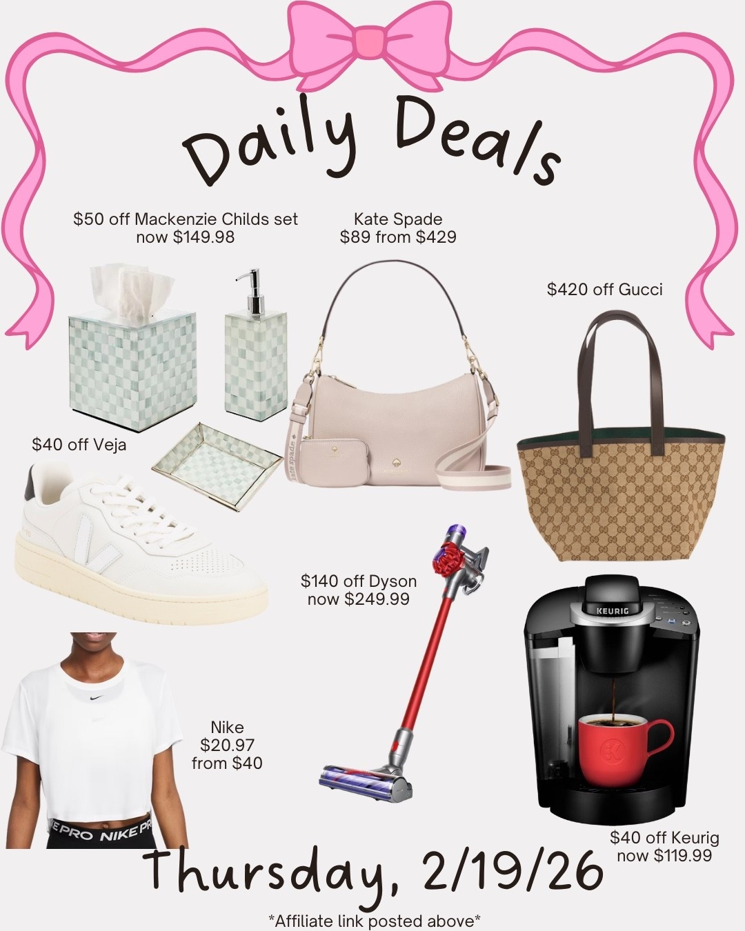 Deals of the day 

#LTKMidsize #LTKHome #LTKSaleAlert