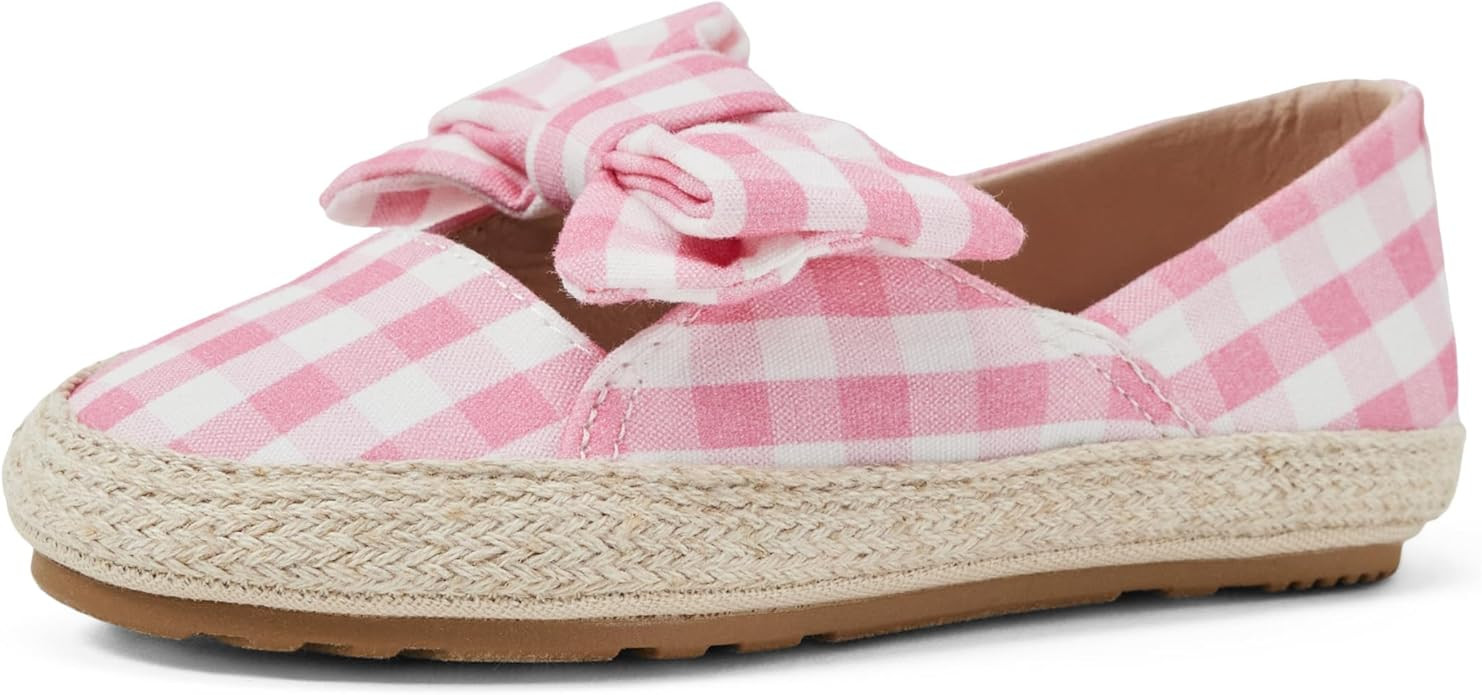 Amazon Essentials x Sofia Grainge Toddler Girls' Cotton Espadrilles with Bow | Amazon (US)
