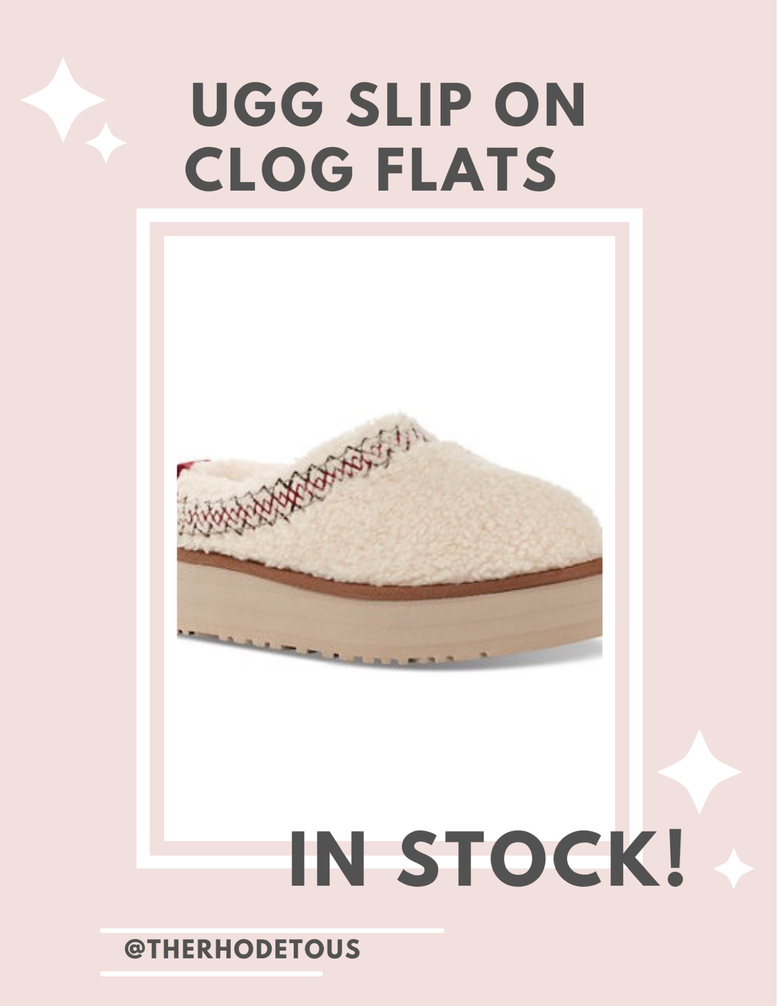Ugg slip on clog flats in stock! 

#LTKshoecrush #LTKGiftGuide