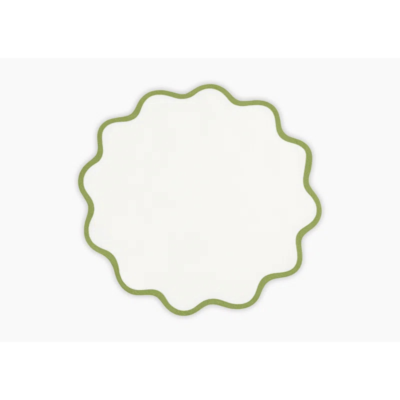 Scallop Edge Circle Placemat | Perigold