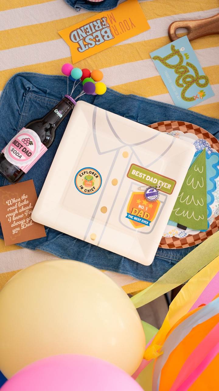 The best Father’s Day gifts usually involve paper, scissors, and glue. ✂️

Last year we printed our Father’s Day party set onto sticker paper and turned it into an easy activity that my son could do mostly on his own.

I love finding ways to let kids be part of the celebration, and not just watch it happen.

Because sometimes the things they’ll remember most aren’t the big gifts.

It’s the excitement of creating something for someone they love.

Save this idea for Father’s Day and tag a mom who loves a simple memory-making moment. ✨