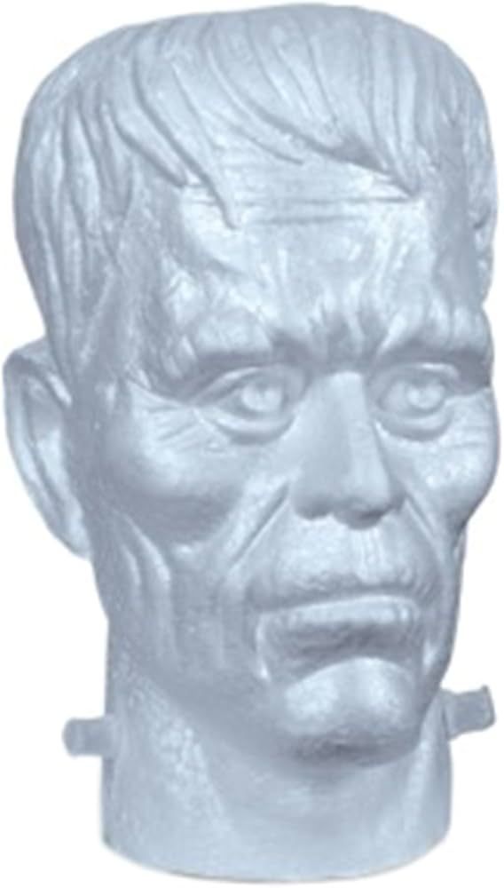 FloraCraft EPS Foam Frankenstein Head 6 Inch x 6.6 Inch x 9.6 Inch White | Amazon (US)