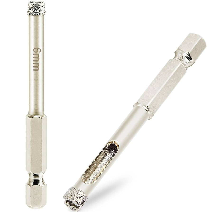 1/4 inch Diamond Hole Saw, Wet Use, 1/4" Diamond Drill Bit for Porcelain Tile Glass Granite Ceram... | Amazon (US)