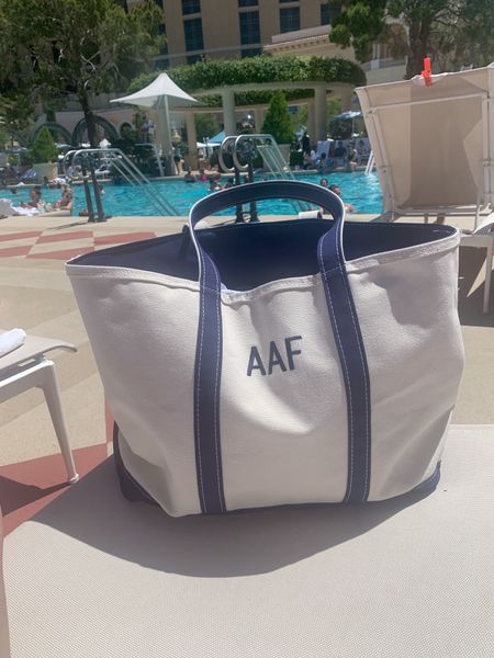 Travel bag, pool bag, tote bag, monogrammed tote bag 

#LTKGiftGuide #LTKFindsUnder50