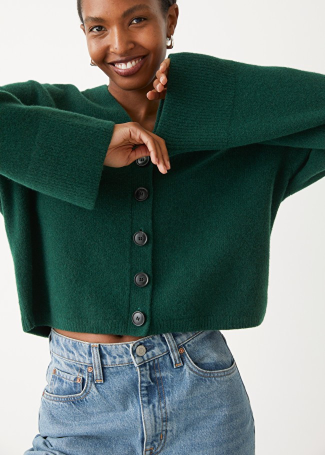 Boxy Wool Knit Cardigan | & Other Stories (EU + UK)