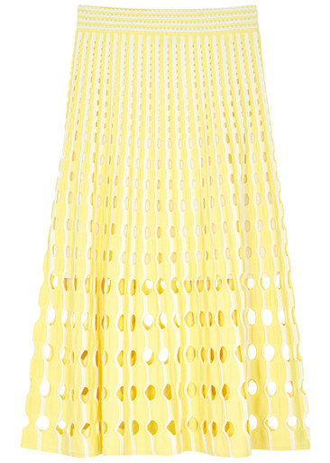 Jax open-knit midi skirt | Harvey Nichols (Global)