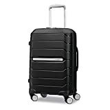 Samsonite Freeform Hardside Expandable with Double Spinner Wheels, Black, Carry-On 21-Inch | Amazon (US)
