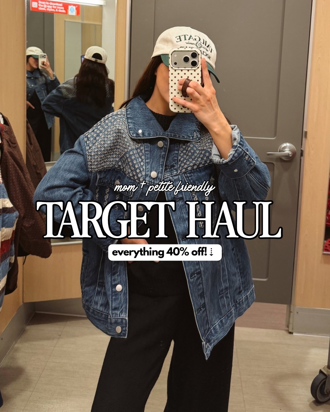 Target fall haul for circle week! everything 40% off!!

Xs tops + dress + jackets 
25 x 28 jeans - petite friendly. if you normally size up in Levi’s get true size for these, they stretched during this try on! 
S pants - all pants are regular length FYI! 

@Target

#LTKSaleAlert #LTKPetite #LTKSeasonal

Comment TARGET below to receive a DM with the link to this post on my LTK ⬇ https://liketk.it/6nmdY