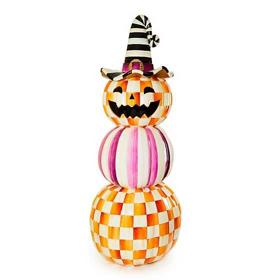 Plum & Orange Pumpkin Outdoor Trophy | MacKenzie-Childs