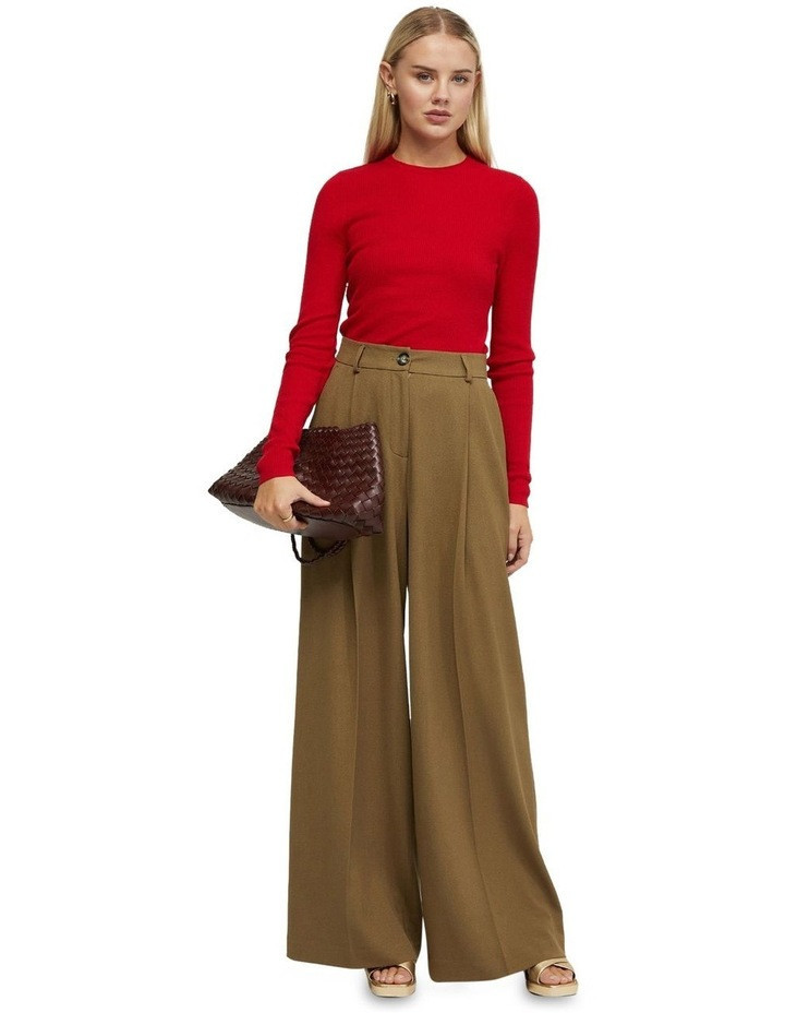 Oxford Jada Sknny Rib Knit in Red 6 | Myer