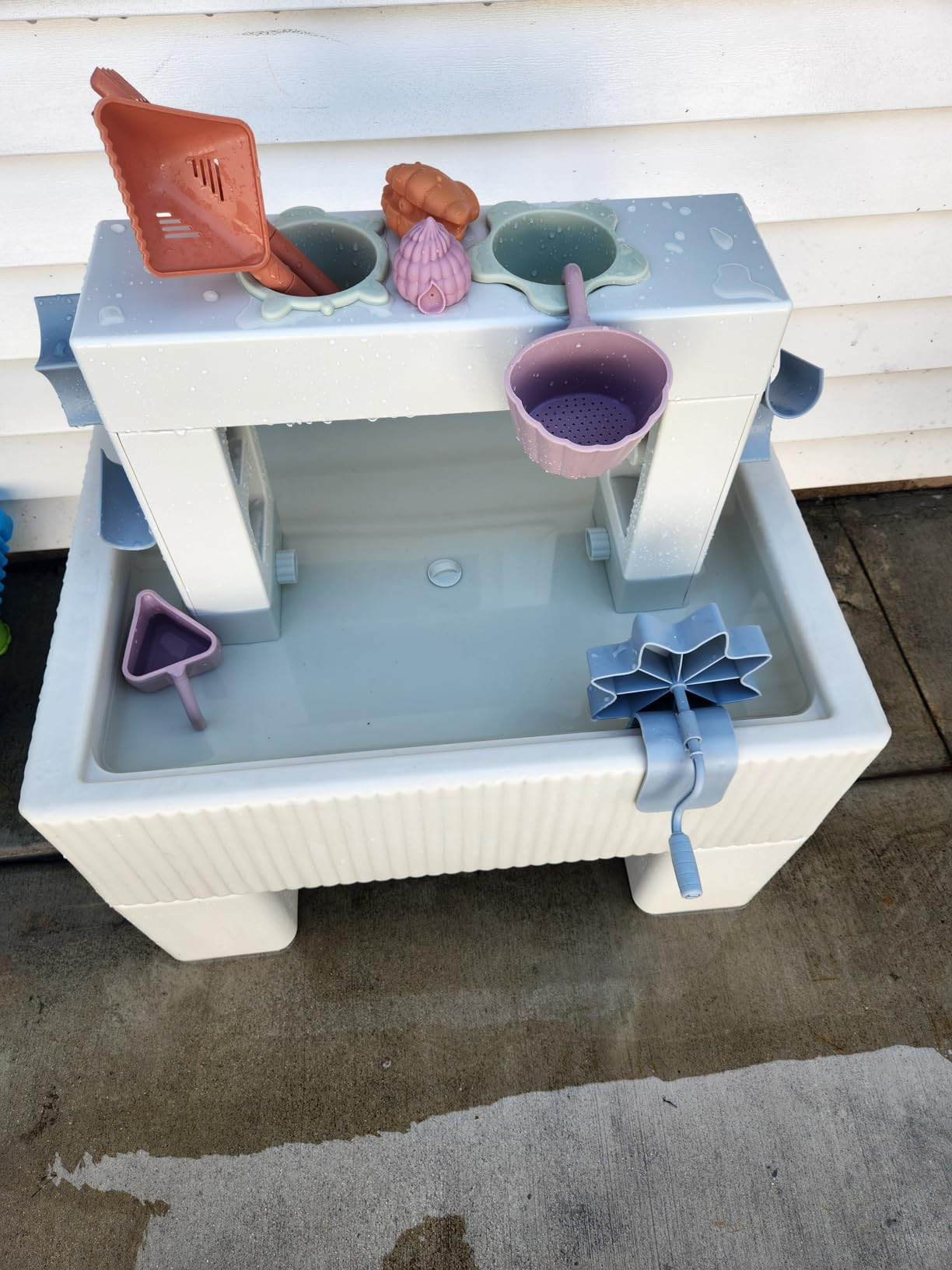 PLAYSMOL Tide Water & Sensory Table, 3-in-1 Play Sand Table with Lid, Toddlers & Kids Indoor Outd... | Amazon (US)