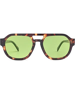 SOJOS Retro Polarized Aviator Sunglasses Womens Vintage Shades Trendy Stylish Sunnies SJ2343 | Amazon (US)