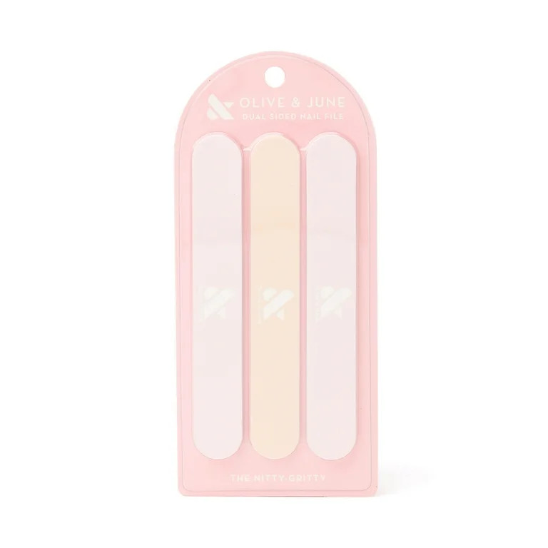 Olive & June Emory Board Pink Nail File 3-Pack, Unisex - Walmart.com | Walmart (US)