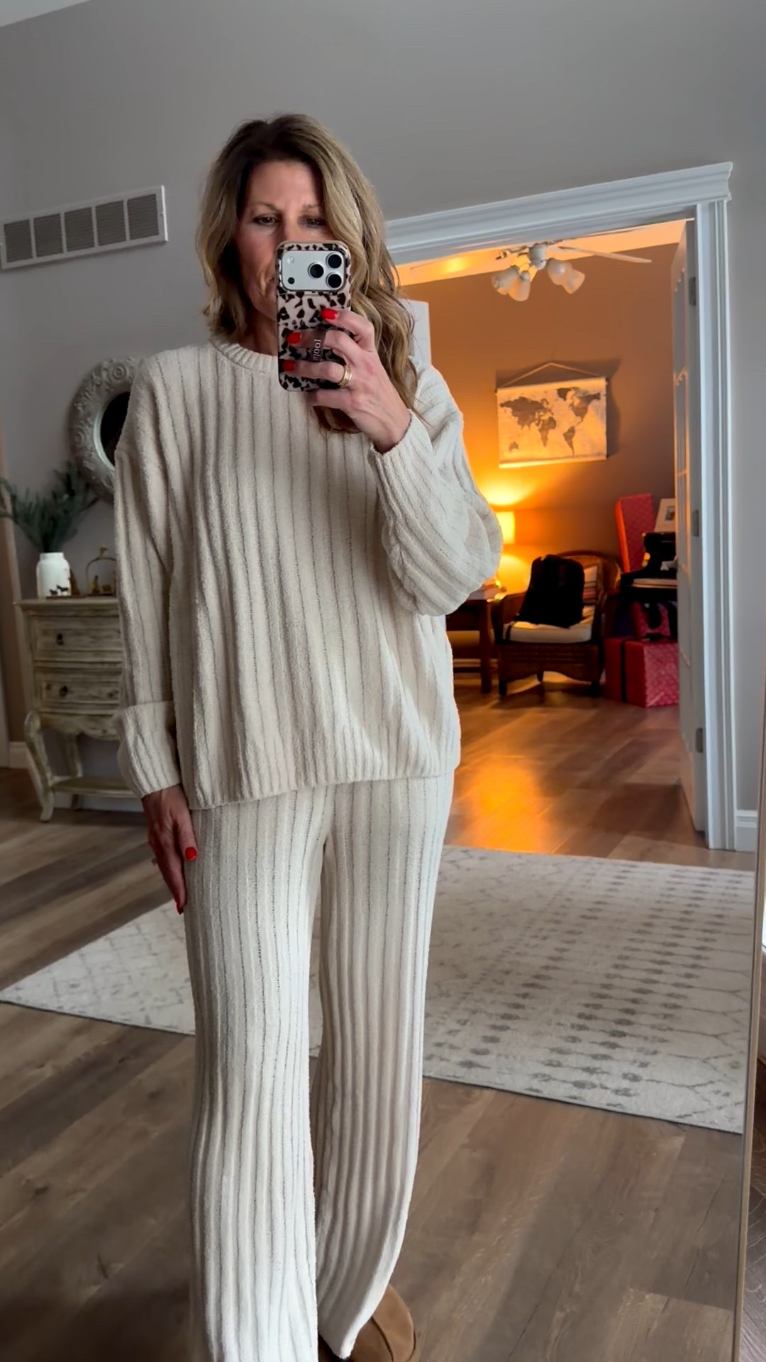 Feels like wearing a blanket ❄️🥰

I sized up to the large in the top
Pants true to sizee

#LTKootd #LTKActive #LTKFindsUnder50