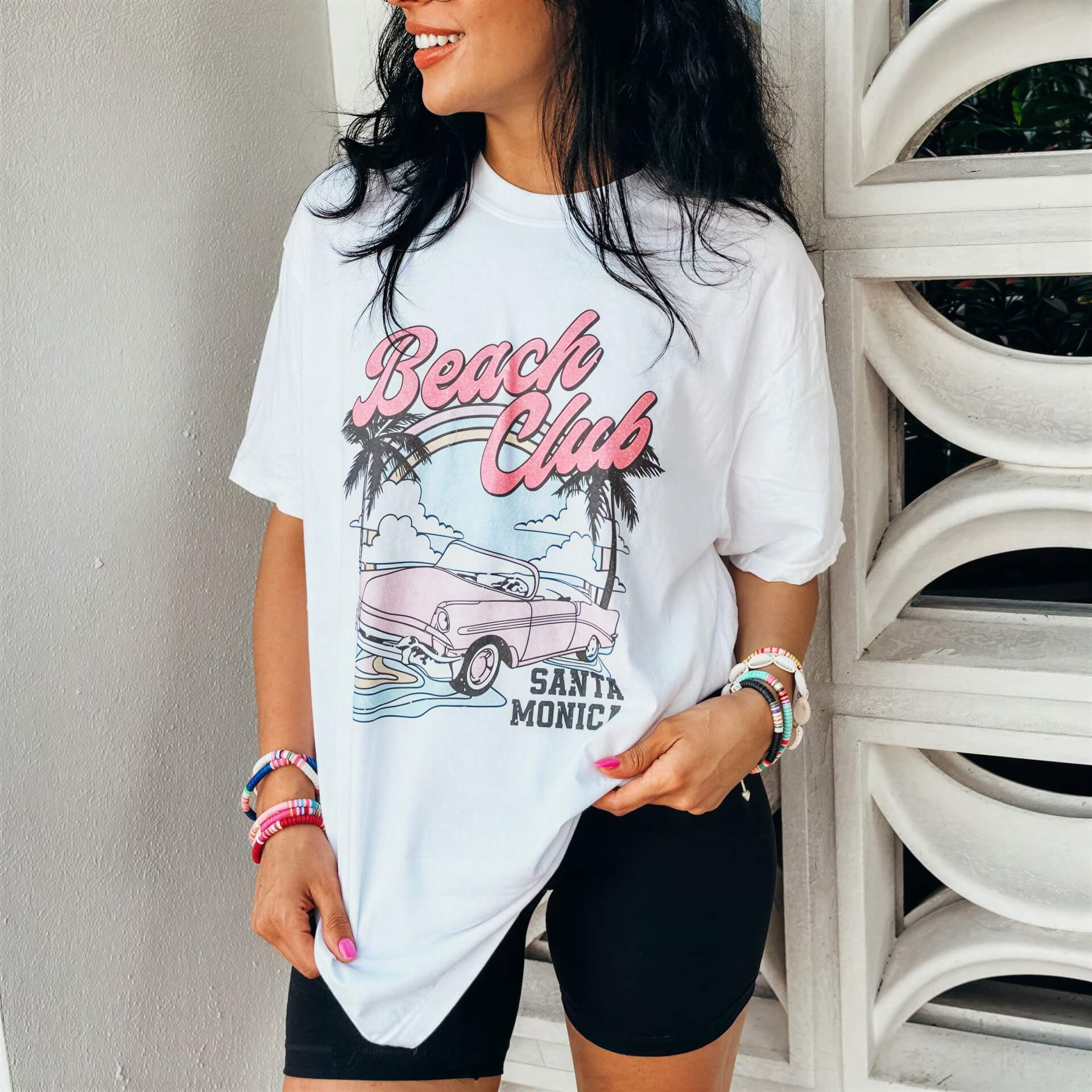 Santa Monica Beach Club Tee | Mountain Moverz