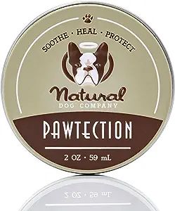 Natural Dog Company PawTection, 2 oz Tin, Veterinarian-Approved, All-Natural Dog Paw Balm and Moi... | Amazon (US)