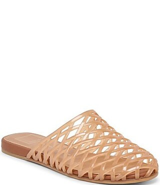 Dolce Vita Ginna Woven Jelly Flat Mules - 8 | Dillard's