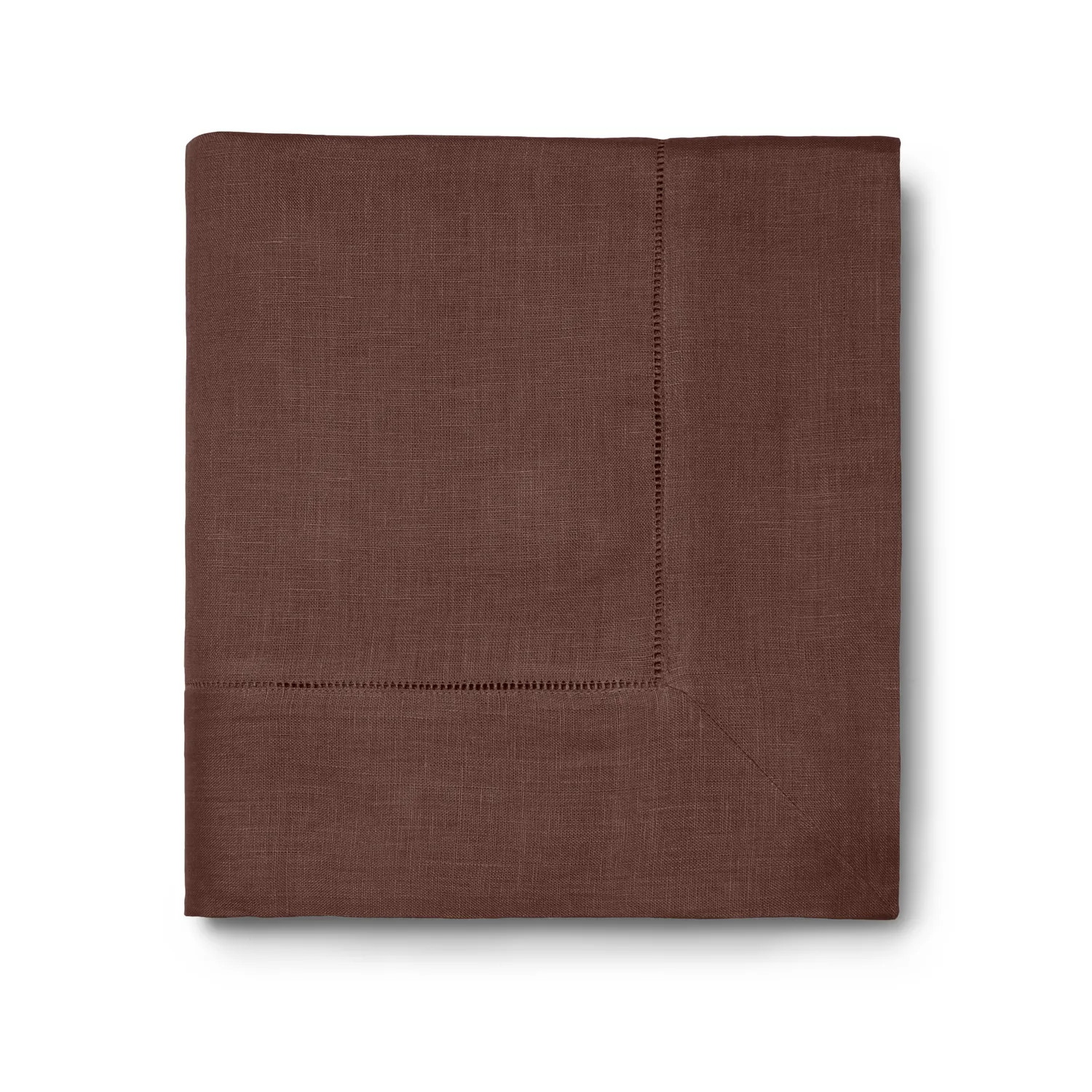 Sferra Festival Linen Chocolate Tablecloth | Sur La Table