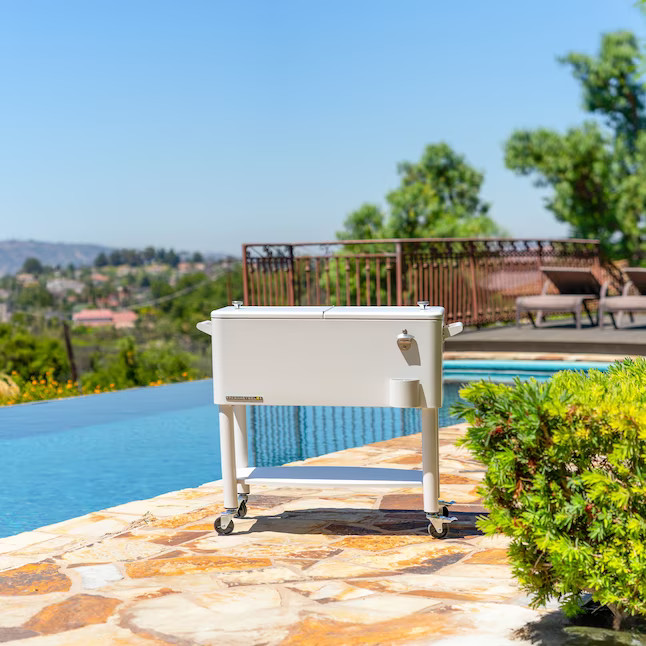 Permasteel 80 Quart(s) White Insulated Beverage cooler | Lowe's