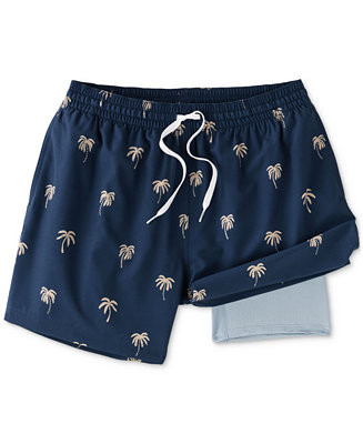 Chubbies Men's The Midnight Palms 5.5" Swimsuit - Macy's | Macy's