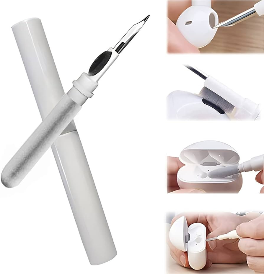 Airpods Earbuds Cleaning Kit, Airpods Pro 1 2 3 Cleaner Kit Pen Shape with Soft Brush for Wireles... | Amazon (US)