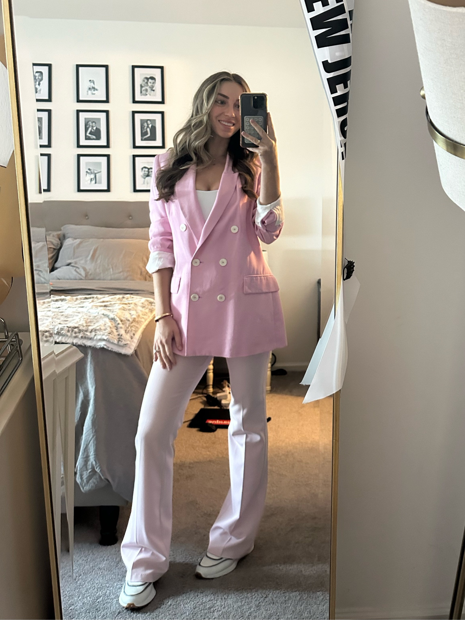 Pink monochrome suit look for work 

#LTKStyleTip #LTKWorkwear #LTKFindsUnder100