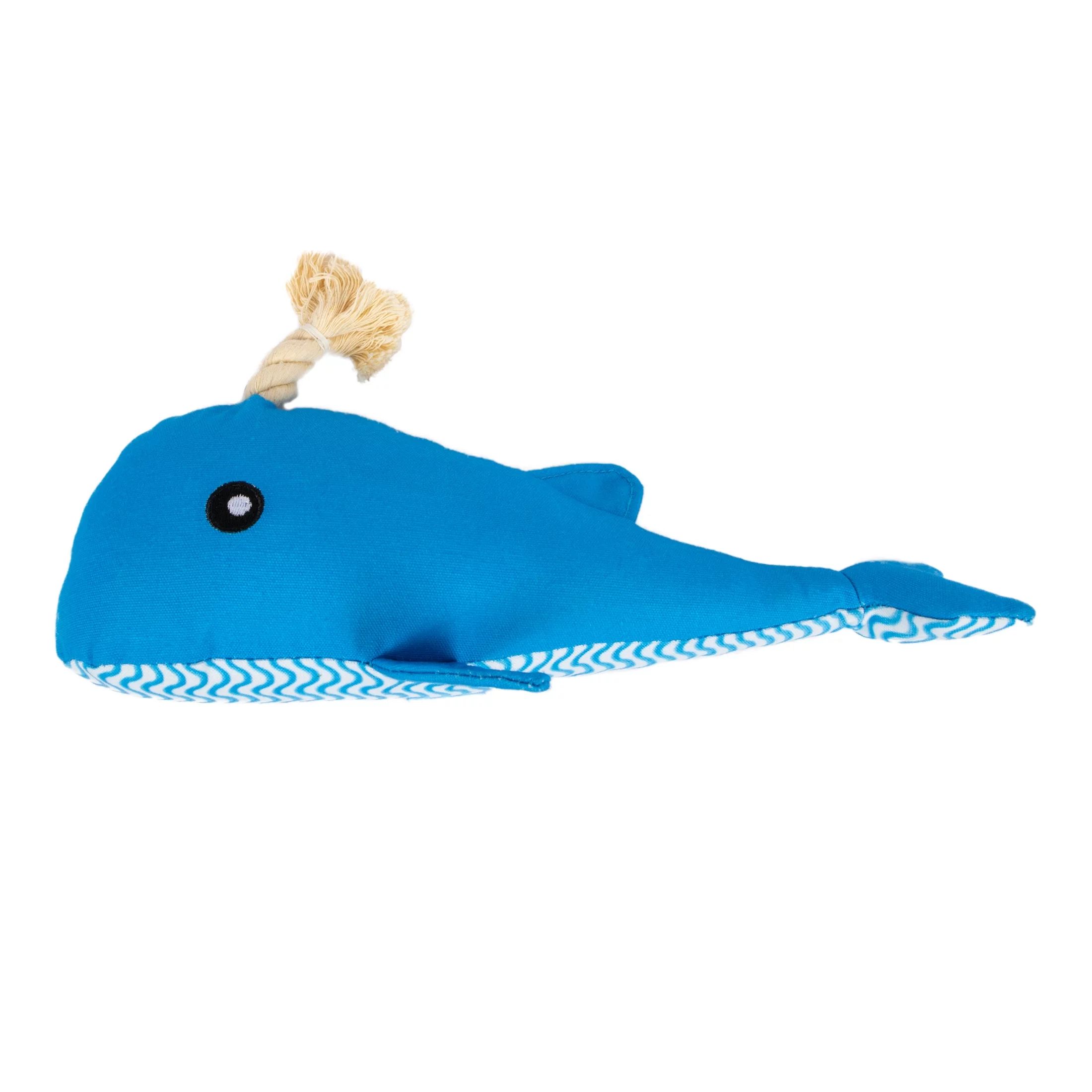 Vibrant Life Blue Whale Plush Dog Toy | Walmart (US)