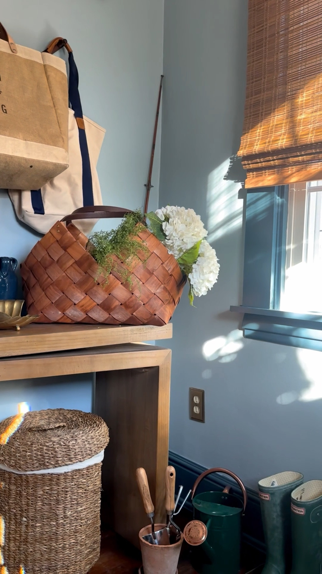 Did you know we completed our mudroom rapid refresh in just one week? We couldn’t be happier that we stopped waiting for the full renovation to create a space that feels like home.

With thoughtful placement and accents, it truly reflects who we are and how we want to feel when entering the home. The best part? Nearly everything is affordable and quick to ship. Comment SHOP  to shop the entire space!

#mudroommakeover #mudroomdesign #mudroomgoals #mudroominspo #coastalcottage #coastalliving #bluepaint #traditionalhome