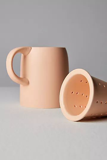 2-in-1 Ceramic Tea Infuser Mug | Free People (Global - UK&FR Excluded)
