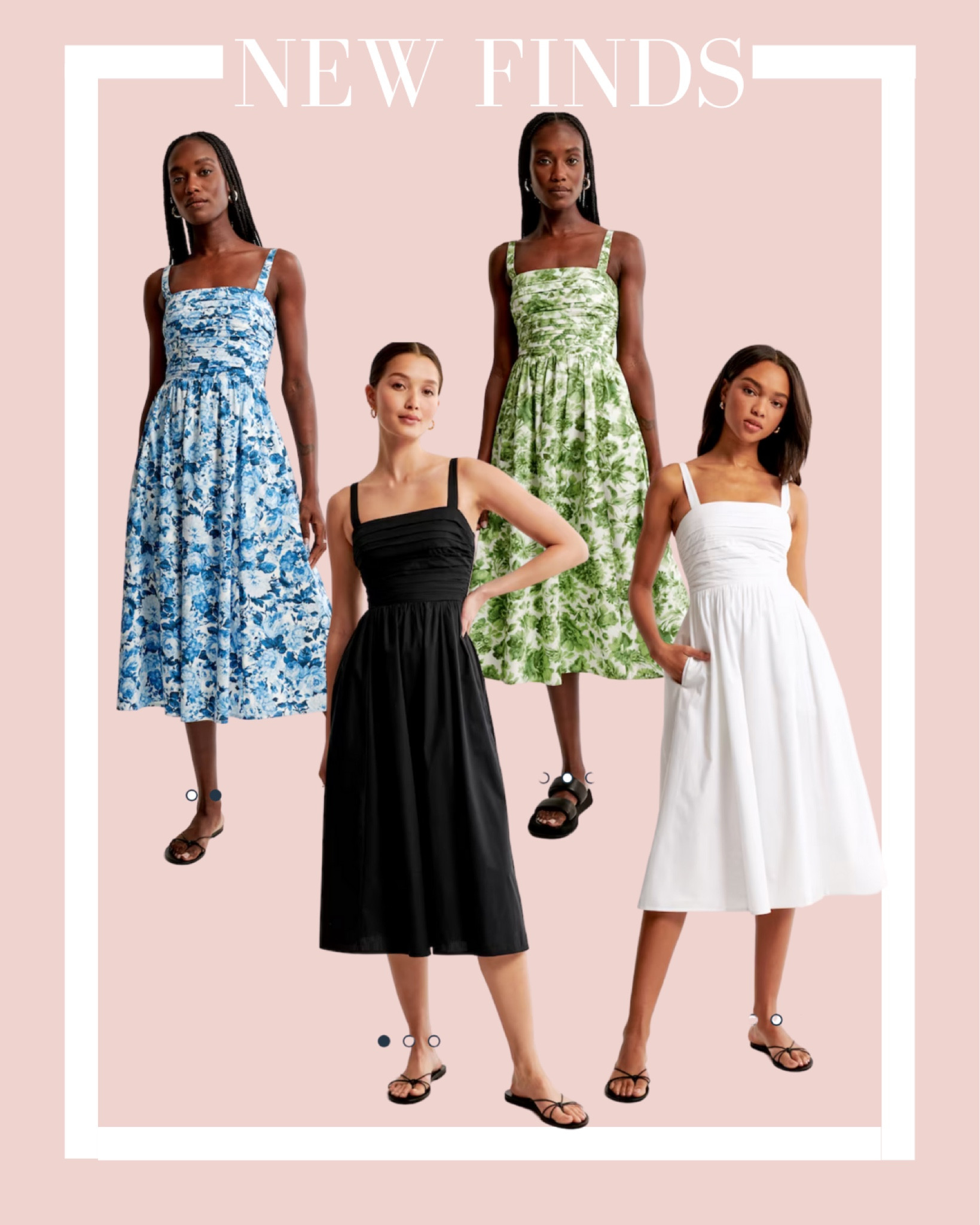 Midi dress. Summer dress. Wedding guest dress. Vacation dress. Summer outfit. Vacation outfit. Poplin dress

#LTKstyletip #LTKunder100 #LTKwedding