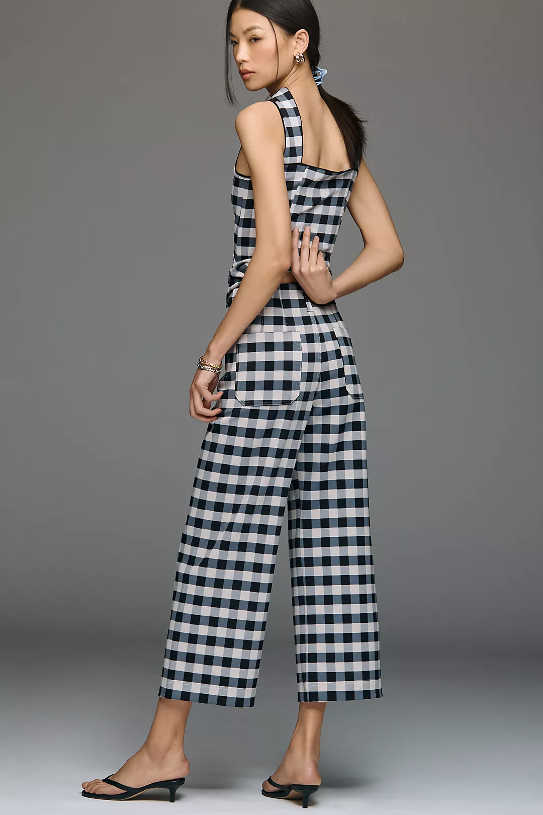 The Colette Knit Crop Printed Pants by Maeve | Anthropologie (US)