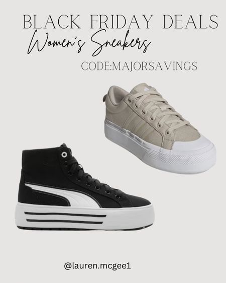 Women’s sneaker sale code:MAJORSAVINGS for 25% off 

#LTKHolidaySale #LTKGiftGuide #LTKCyberWeek