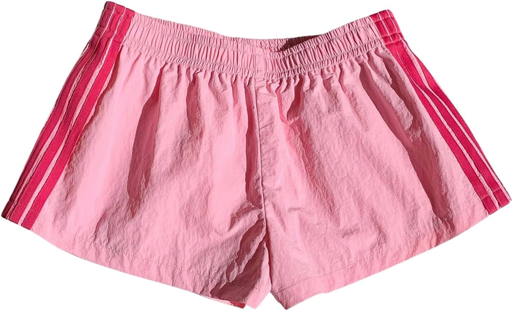 BEAUDRM Women's Summer Striped Shorts Y2k Runing Track Shorts Sweat Shorts Gym Athletic Wear Casu... | Amazon (US)