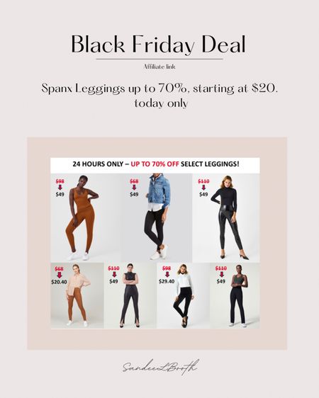Spanx leggings deal! Today only.

Holiday outfit, faux leather leggings, velvet leggings, Gift Guide

#LTKstyletip #LTKCyberWeek #LTKparties