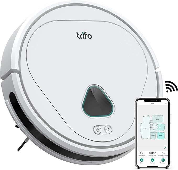 Trifo Max Robot Vacuum Cleaner, with 3000Pa Strong Suction, 120-minute Runtime, Self-Charging, Wa... | Amazon (US)