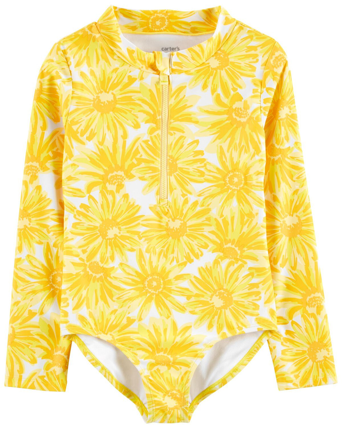 Yellow Kid 1-Piece Sunflower Rashguard | carters.com | Carter's