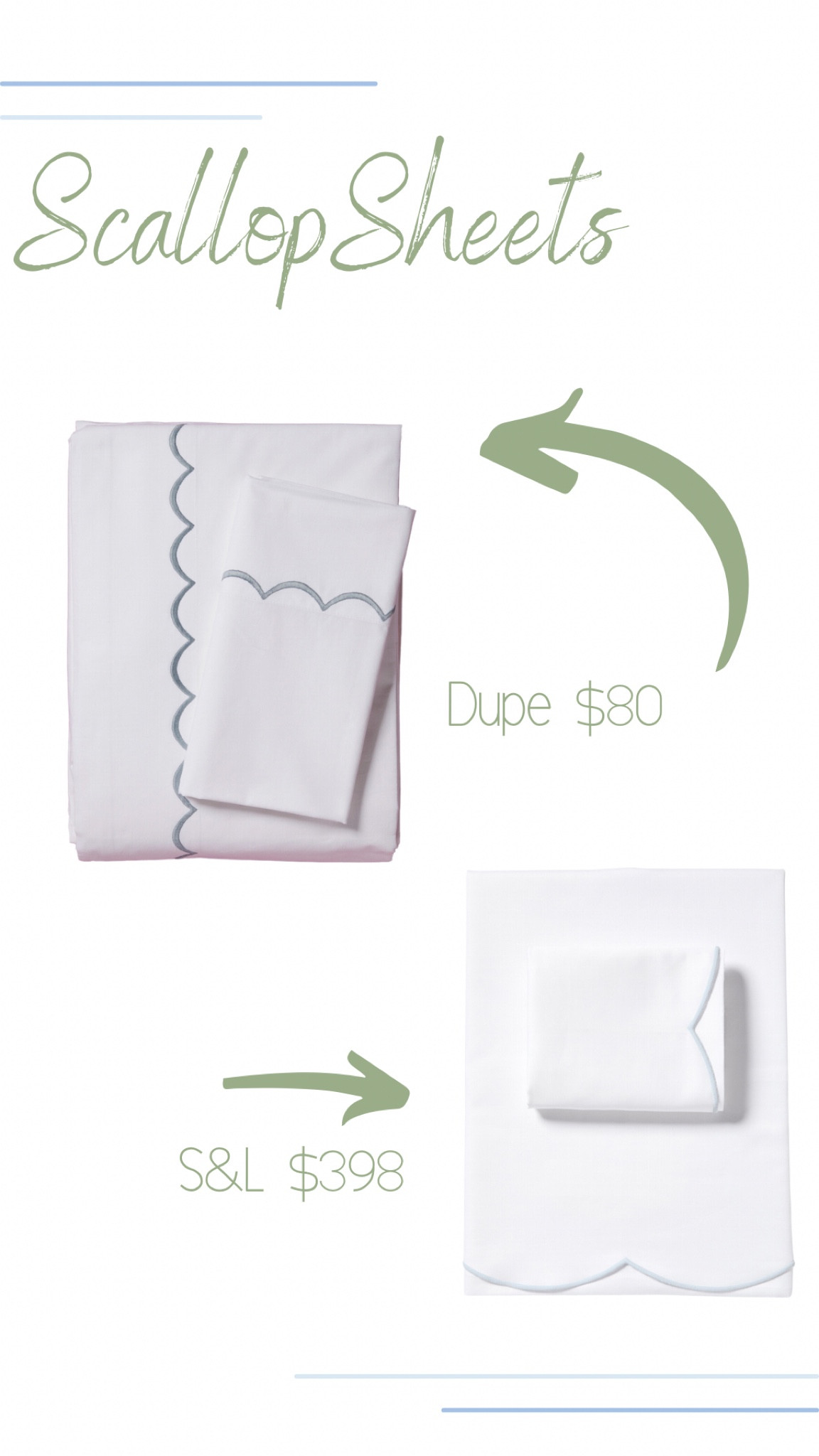 Just grabbed these dupe sheets and they are so so good!!!
.
.
#dupe #s&ldupe #sheets

#LTKhome #LTKunder100