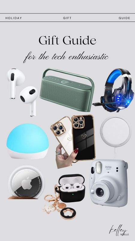 Gift guide for the tech enthusiast. Electronic gifts.

#LTKGiftGuide #LTKCyberWeek