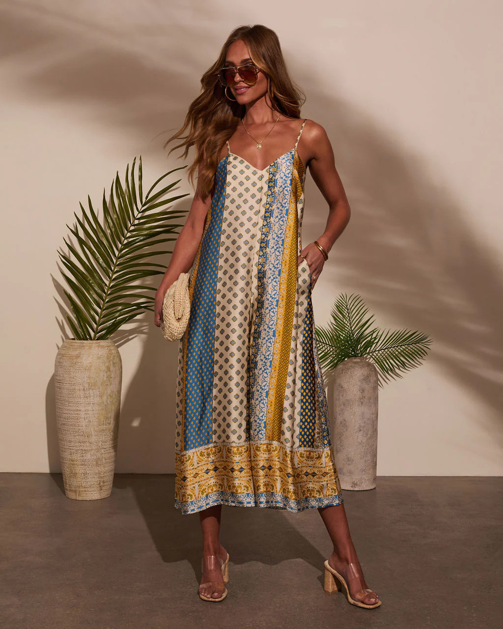 Boheme Lifestyle Silky Jumpsuit | VICI