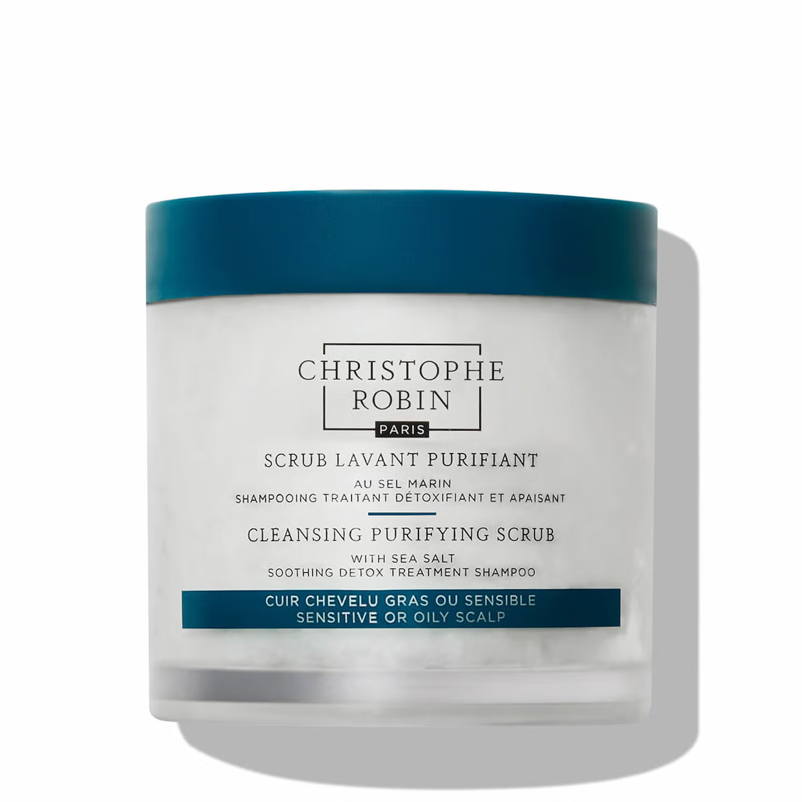 Christophe Robin Cleansing Purifying Scrub with Sea Salt 250ml | Look Fantastic (UK)