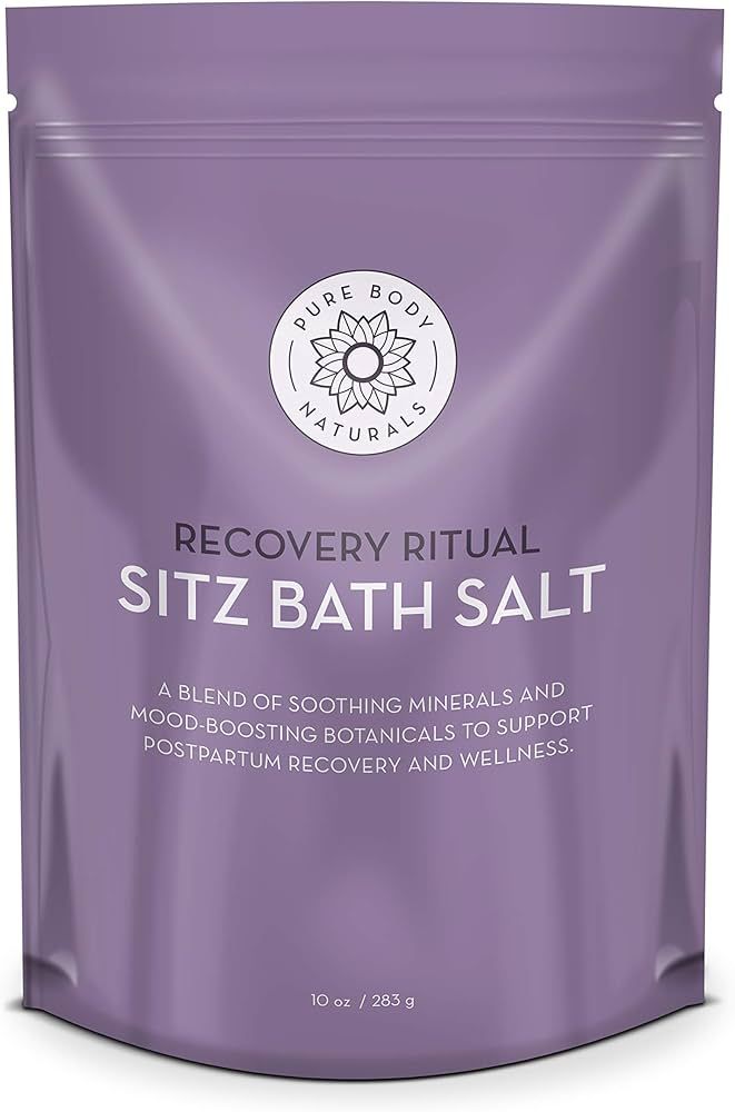 Sitz Bath Salt – Postpartum Care and Hemorrhoid Treatment – Natural Soak for Self Care and He... | Amazon (US)