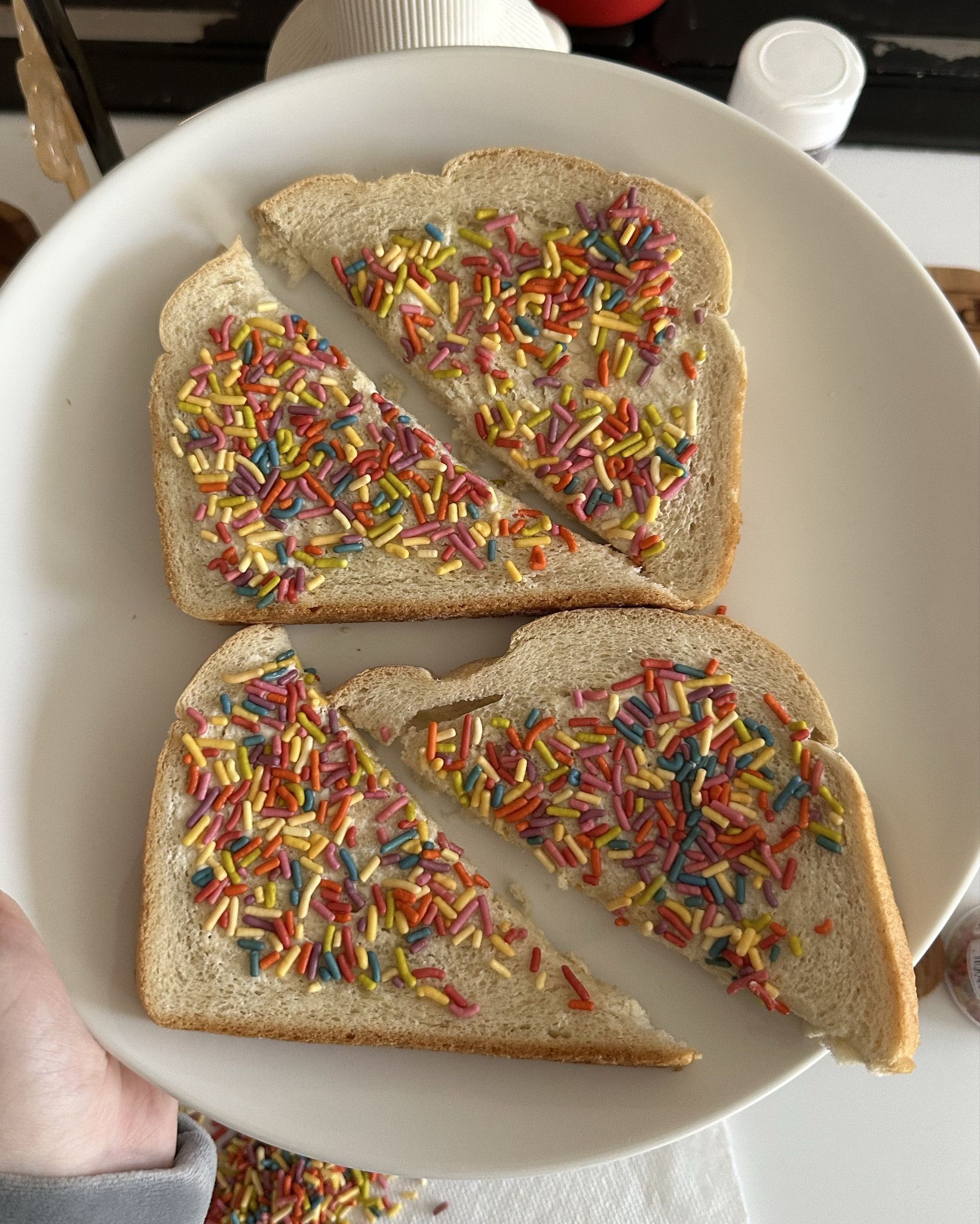 FAIRY BREAD 🍞 🧚 with dye free sprinkles found at Walmart😍

#LTKKids #LTKmomlife #LTKfoodie