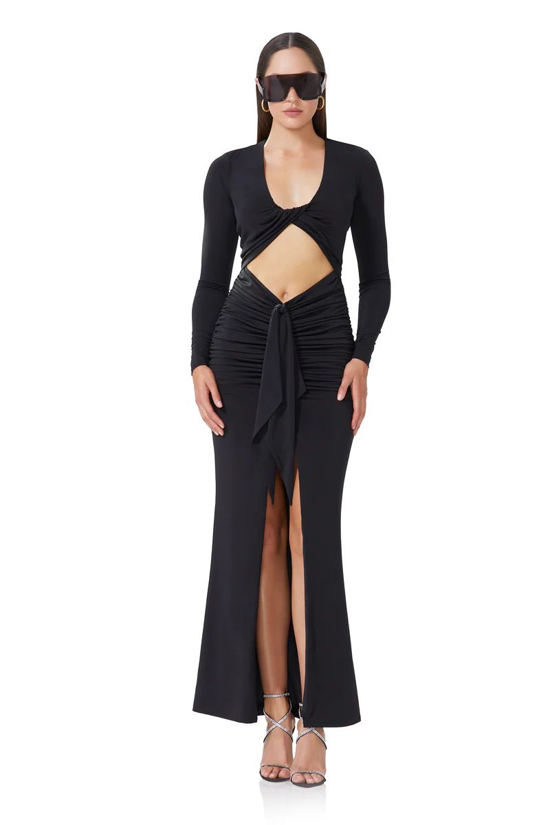 Winnie Maxi Dress - Noir | ShopAFRM