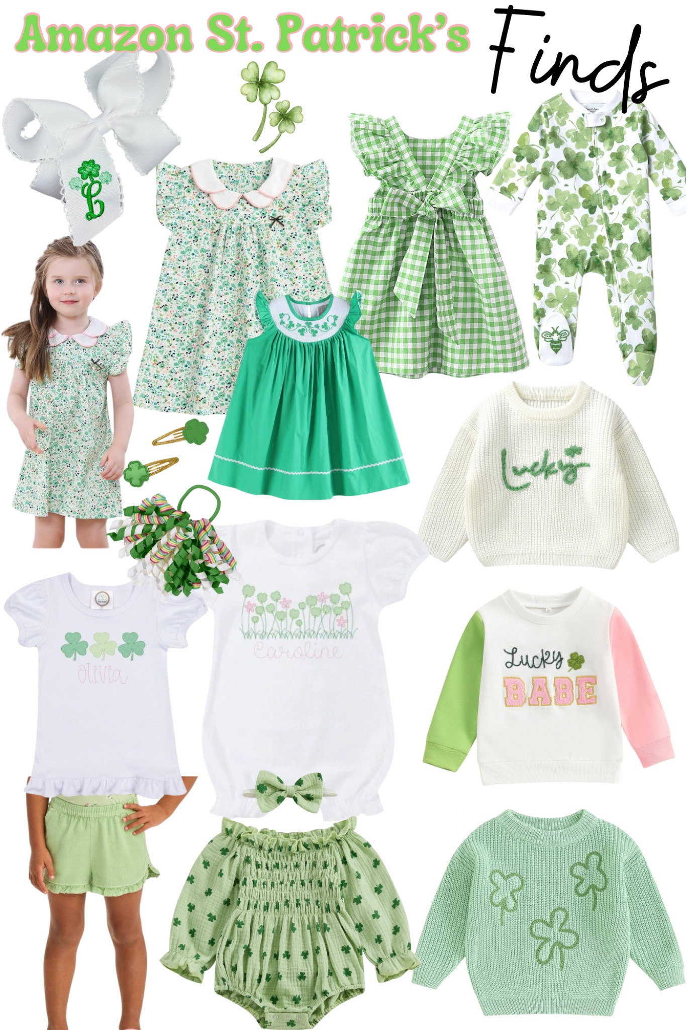 St. Pattys Amazon finds 🍀🌟

#LTKSeasonal #LTKkids #LTKSpringSale