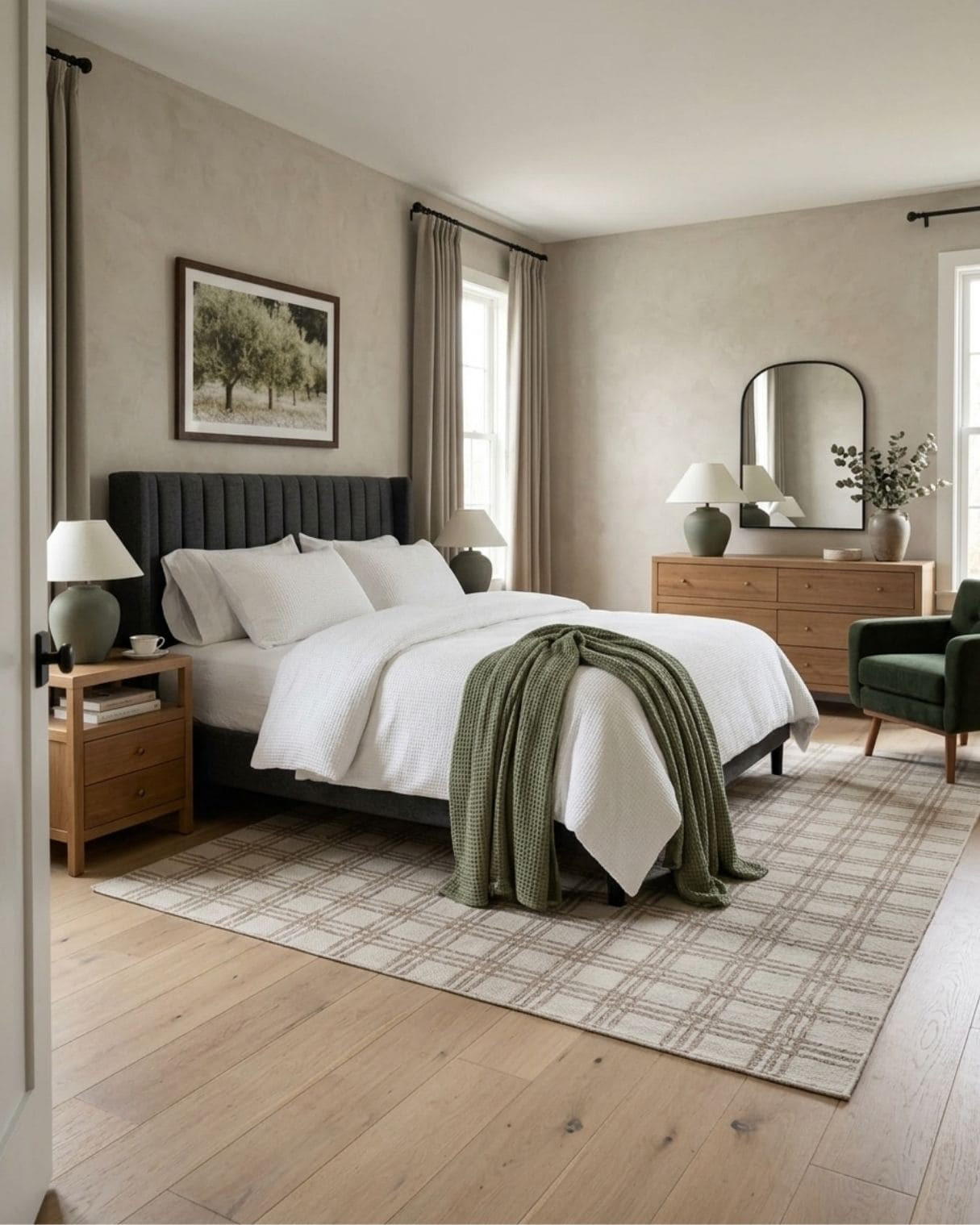 Earthy Modern Organic Bedroom Design

*Note: This is a digital room mockup showcasing product styling ideas from my room design mood board.

#LTKHome