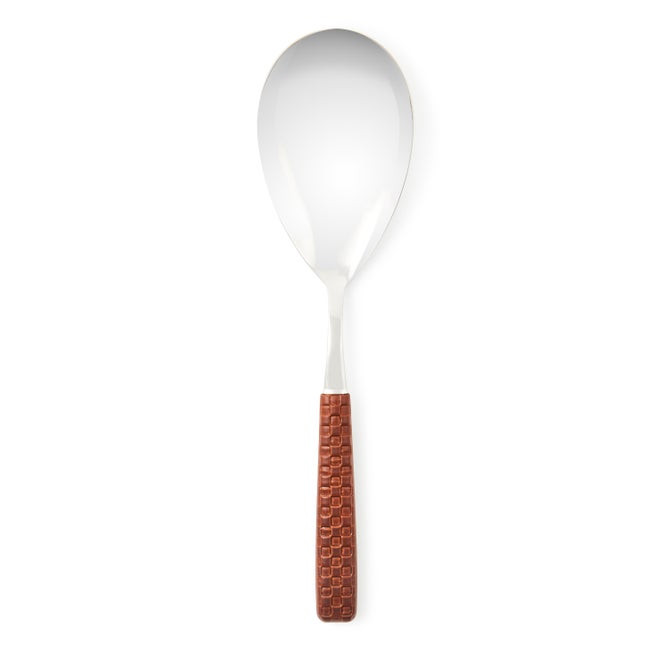 Everyday Leather Serving Spoon | MacKenzie-Childs
