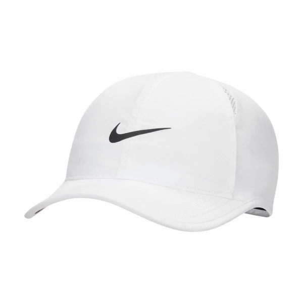 Women's Nike Dri-FIT Club Adjustable Hat Small White/Black | Scheels